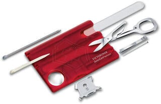 Couteau de poche Victorinox SwissCard 0.7240.T Couteau de poche - 1