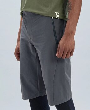 Calções e calças de ciclismo POC Essential Enduro Shorts Sylvanite Grey S Calções e calças de ciclismo - 4