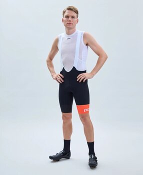 Cykelshorts og -bukser POC Essential Road VPDs Bib Shorts Uranium Black/Hydrogen XL Cykelshorts og -bukser - 4