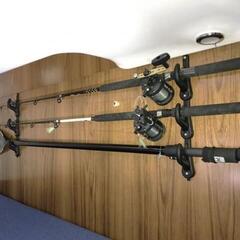 Uchwyt na wędkę Railblaza RodRak Fishing Rod Storage Rack 2 pieces Black Uchwyt na wędkę - 4