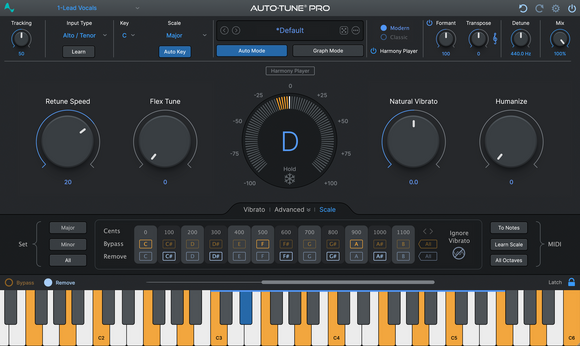 Студио софтуер Plug-In ефект Antares Auto-Tune Pro 11 (Дигитален продукт) - 4