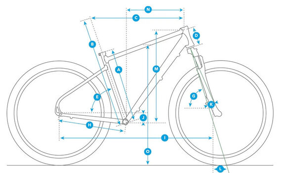 Hybridcykel Fuji Traverse 1.5 Blue M-17" Hybridcykel - 9