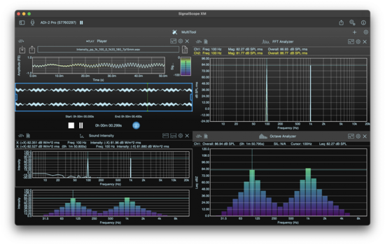 Stúdió program Faber Acoustical Advanced Tool Set License for SignalScope XM v12 (Digitális termék) - 4