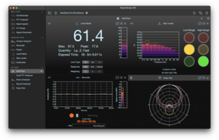 Software da studio Faber Acoustical Pro Tool Set License for SignalScope XM v12 - 4