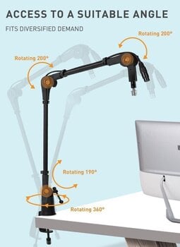 Desk Microphone Stand Soundking SD146 Desk Microphone Stand - 11