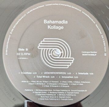 Vinyl Record Bahamadia  - Kollage (2 LP) - 3