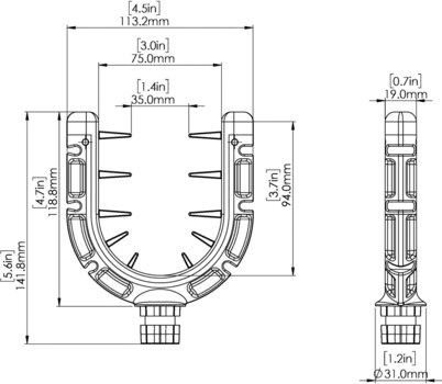 Angelhalter Railblaza GunHold Angelhalter - 6