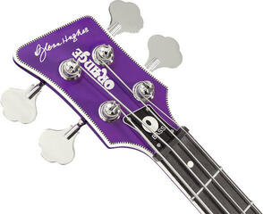 4-string Bassguitar Orange O-Bass Glenn Hughes Purple 4-string Bassguitar - 7
