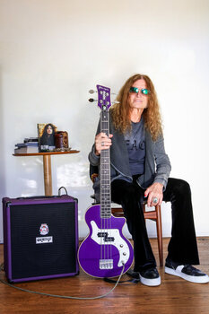 4-strenget basguitar Orange O-Bass Glenn Hughes Purple 4-strenget basguitar - 15