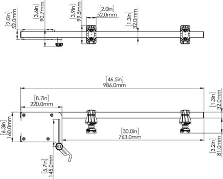 Držák na člun Railblaza Kayak Motor Mount Držák na člun - 8