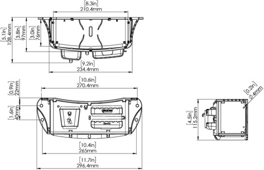 Държач за риболов Railblaza Tackle Caddy Track Mount Държач за риболов - 7