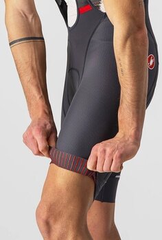 Calções e calças de ciclismo Castelli Competizione Bibshorts Dark Gray XL Calções e calças de ciclismo - 6