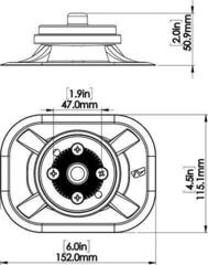 Opblaasbare boten accessoires Railblaza HEXX Adhesive Mount Opblaasbare boten accessoires - 7