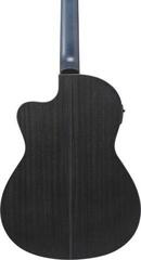 Konzertgitarre mit Tonabnehmer Ibanez GA5FMTCE-OB Berry Blue Konzertgitarre mit Tonabnehmer - 4