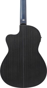 Klassisk guitar med forforstærker Ibanez GA5FMTCE-OB Berry Blue - 5