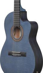 Konzertgitarre mit Tonabnehmer Ibanez GA5FMTCE-OB Berry Blue Konzertgitarre mit Tonabnehmer - 5