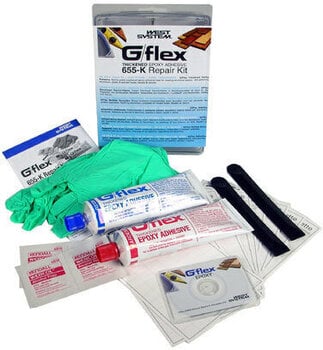 Polyester, epoxy West System G/Flex 655 Epoxy Repair Kit - 2