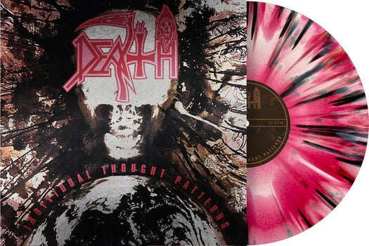 Vinylplade Death - Individual Thought Patterns (Tri Colour Merge Splatter Coloured) (Deluxe Edition) (Limited Edition) (Reissue) (Remastered) (LP) - 2