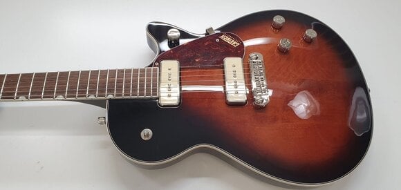 Guitare électrique Gretsch G5210-P90 Electromatic Jet Two 90 Barrel Burst Guitare électrique (Déjà utilisé) - 2