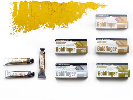 Покритие Daler Rowney Goldfinger Покритие 22 ml Sovereign Gold - 3