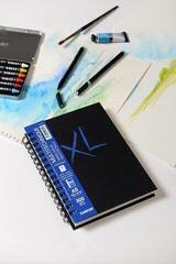 Sketchbook Canson Book Wire Bound Long Side XL Mixed Media Textured Sketchbook A5 300 g Portrait - 1