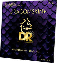 Struny pre elektrickú gitaru DR Strings Dragon Skin+ Coated Heavy 11-50 Struny pre elektrickú gitaru - 1