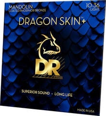 Cordes de mandolines DR Strings Dragon Skin+ Coated Light 10-36 Cordes de mandolines - 1