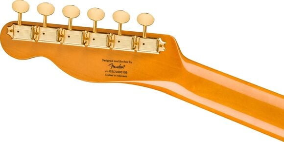 Elektrisk gitarr Fender Squier FSR 60s Custom Telecaster LRL Oxblood - 5