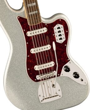 6-струнна бас китара Fender Squier FSR Classic Vibe Bass VI LRL Silver Sparkle 6-струнна бас китара - 4