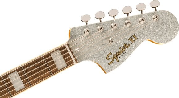 Bajo de 6 cuerdas Fender Squier FSR Classic Vibe Bass VI LRL Silver Sparkle Bajo de 6 cuerdas - 6