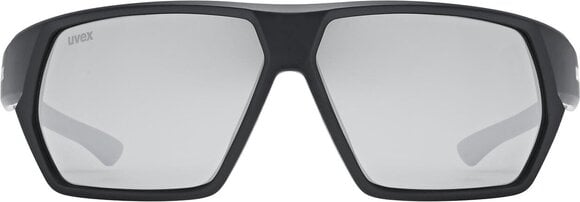Cyklistické brýle UVEX Sportstyle 238 Black Mat/Mirror Silver Cyklistické brýle - 4
