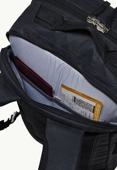 Lifestyle Backpack / Bag Jack Wolfskin Traveltopia Cabin Pack 30 Black 30 L Backpack - 15