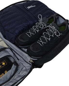 Lifestyle Backpack / Bag Jack Wolfskin Traveltopia Cabin Pack 30 Black 30 L Backpack - 17