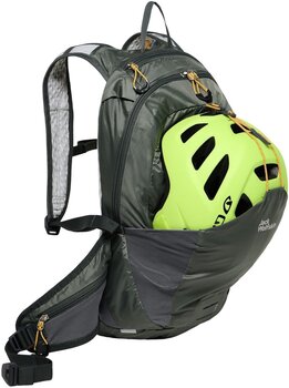 Outdoor Backpack Jack Wolfskin Moab Jam 16 Gecko Green One Size Outdoor Backpack - 6