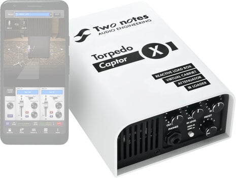 Attenuator Load Box Two Notes Torpedo Captor X 16 Ohm Attenuator Load Box - 6