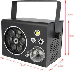 Svjetlosni efekt Light4Me PARTY BOX V2 Svjetlosni efekt - 4