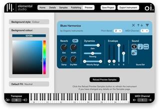 Tonstudio-Software VST-Instrument Organic Instruments Elemental Studio - Annual (Digitales Produkt) - 3