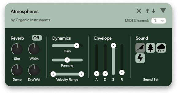 Software de estúdio de instrumentos VST Organic Instruments Elemental Studio - Annual (Produto digital) - 6