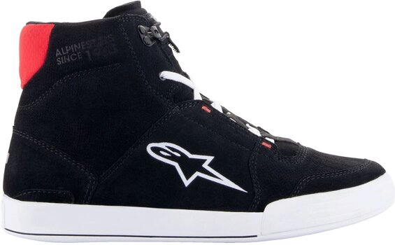 Topánky Alpinestars Chrome Shoes Black/White/Bright Red 42,5 Topánky - 2