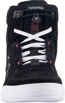 Motoros cipők Alpinestars Chrome Shoes Black/White/Bright Red 41 Motoros cipők - 3