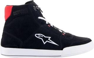Botas de moto Alpinestars Chrome Shoes Black/White/Bright Red 40 Botas de moto - 1
