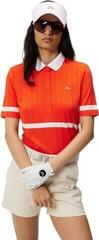 Polo-Shirt J.Lindeberg Moira Tangerine Tango XS Polo-Shirt - 1