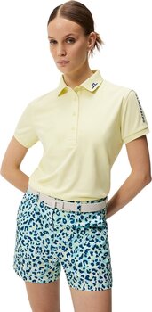 Poloshirt J.Lindeberg Tour Tech Womens Wax Yellow XS Poloshirt - 2