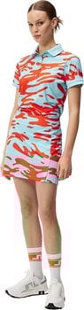 Camisa pólo J.Lindeberg Tour Tech Print Womens Neptune Atomizer M Camisa pólo - 3
