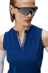 Polo-Shirt J.Lindeberg Leya Sleeveless Estate Blue L Polo-Shirt - 4