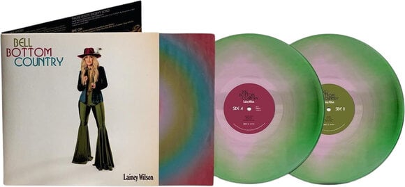 Vinylplade Lainey Wilson - Bell Bottom Country (Watermelon Swirl Coloured) (LP) - 2