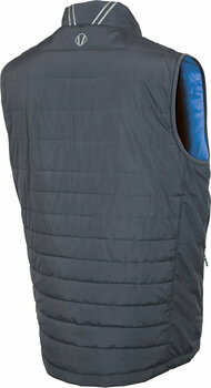 Vest Sunice Men Michael Reversible Vest Charcoal/Vibrant Blue M - 2