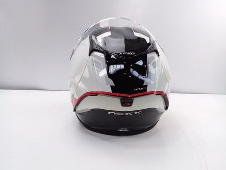 Casque Nexx X.R3R Carbon White/Red L Casque (Déjà utilisé) - 4