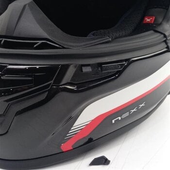 Helm Nexx X.R3R Carbon White/Red L Helm (Neuwertig) - 5