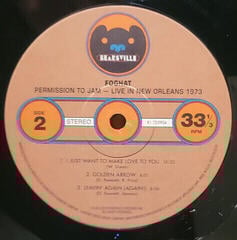 Vinyl Record Foghat - Permission To Jam: Live In New Orleans 1973 (Rsd 2024) (2 LP) - 2